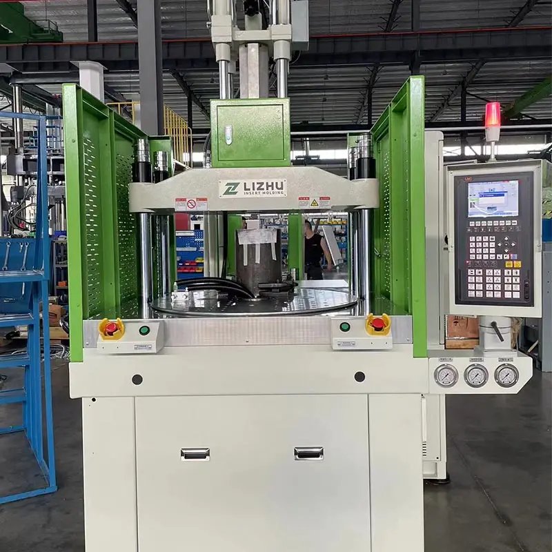 100 Ton Döner Tablalı Dikey Enjeksiyon Makinesi